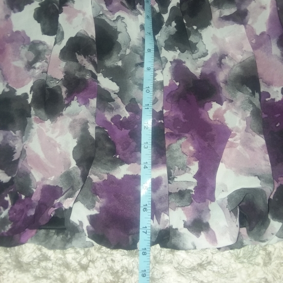💚Maurices purple bubble skirt - Picture 5 of 5